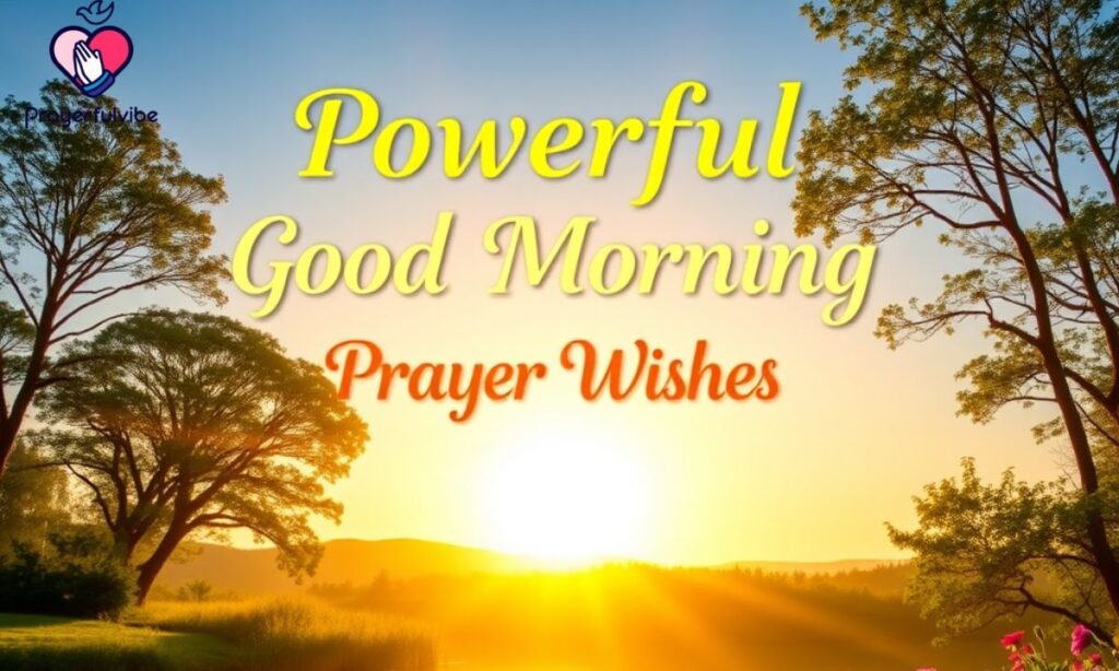 Powerful Good Morning Prayer Wishes