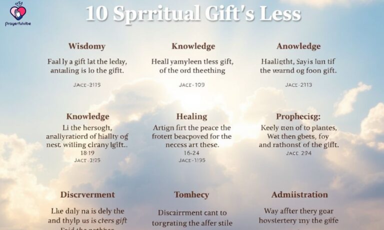 10 Spiritual Gift Bible Verse Understanding Spiritual Gifts