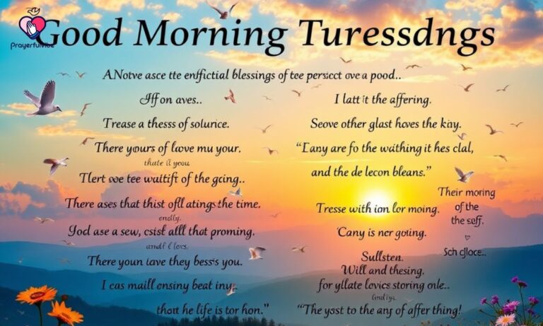 150+ Amazing Good Morning Tuesday Blessings